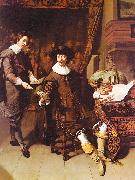 Constantijn Huygens and his Clerk, Thomas
